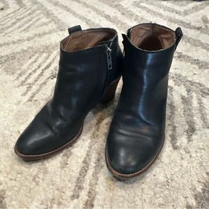 Madewell Billie Boot - 7.5 black leather ankle bootie